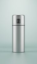 Gourde inox finition mate